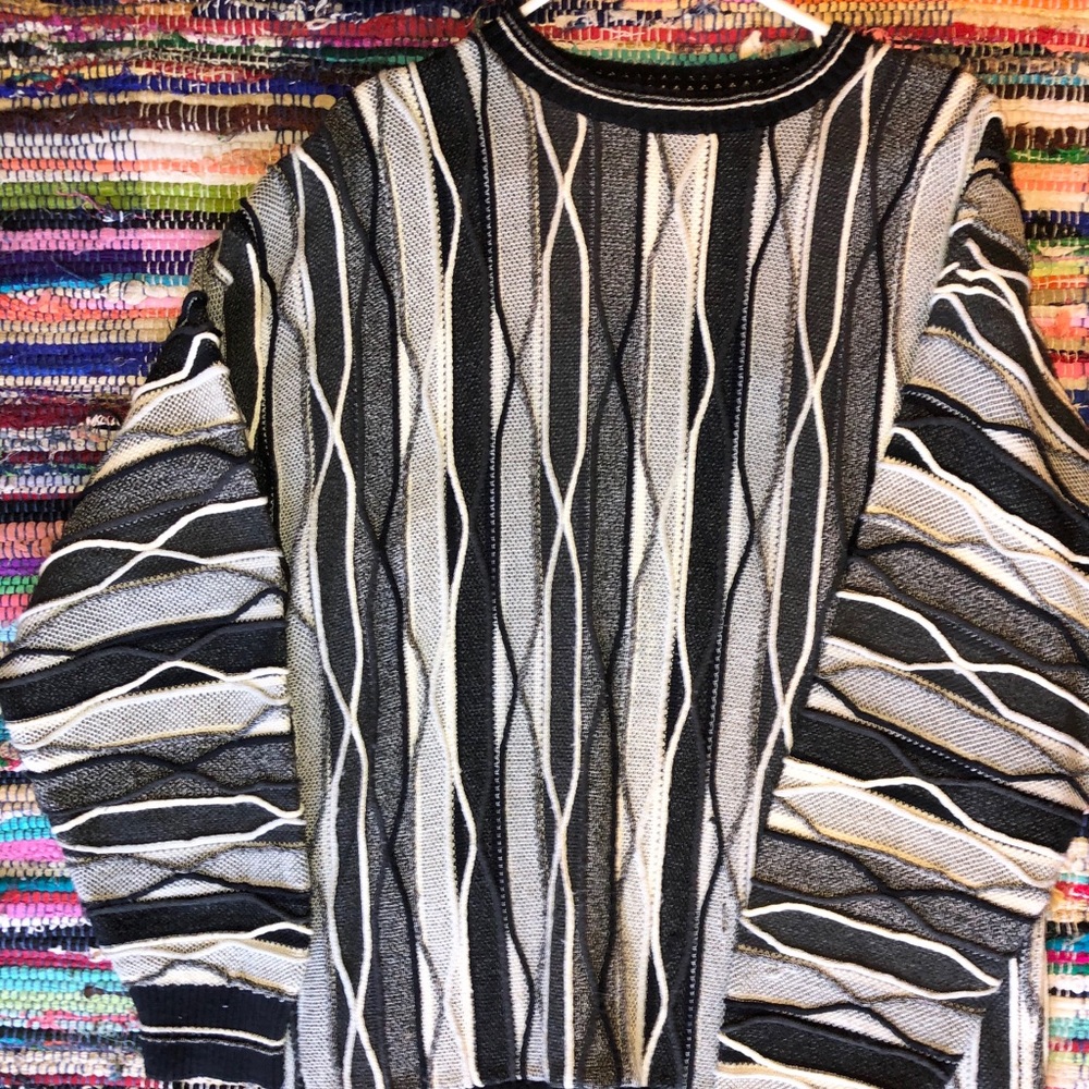Vintage COOGIE STYLE fully Knitted sweater